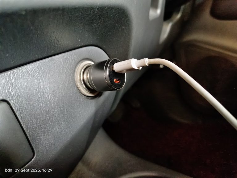 A fast car charger is a must-have